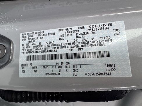 Used 2025 Ford Escape Base w/ PHEV Premium Package image 48