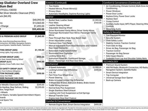 Used 2020 Jeep Gladiator Overland image 30