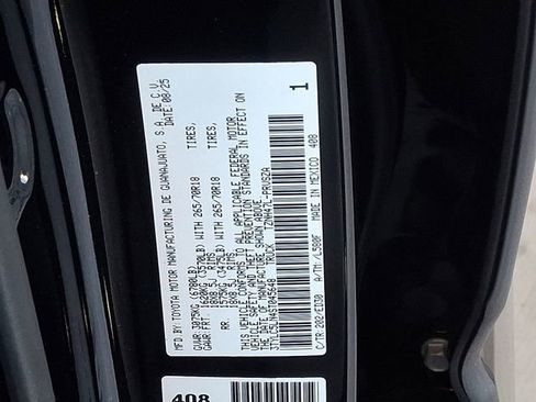 New 2025 Toyota Tacoma TRD Pro image 23