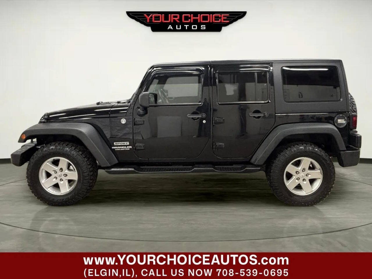 Used 2014 Jeep Wrangler Unlimited Sport AWD/4WD image 2