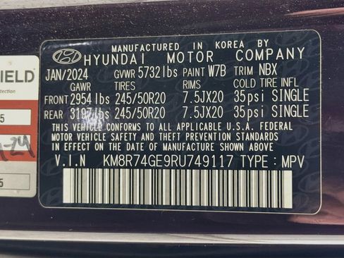 Used 2024 Hyundai Palisade Calligraphy FWD image 34