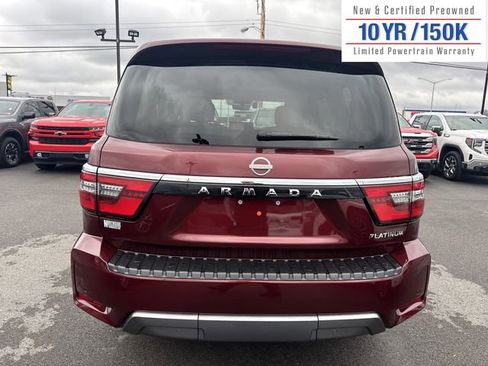Used 2024 Nissan Armada Platinum w/ Captain's Chairs Package image 7