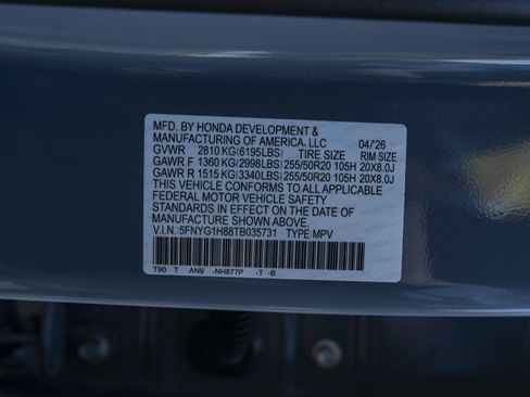 Used 2026 Honda Pilot Elite image 48
