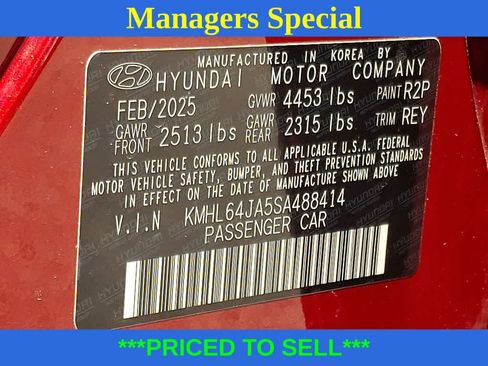 Used 2025 Hyundai Sonata SEL FWD image 27