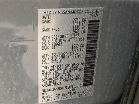 Certified 2025 INFINITI QX60 Sensory w/ Cargo Package image 34