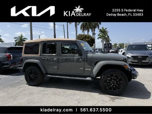 Used 2021 Jeep Wrangler Unlimited Sahara w/ Safety Group AWD/4WD image 1