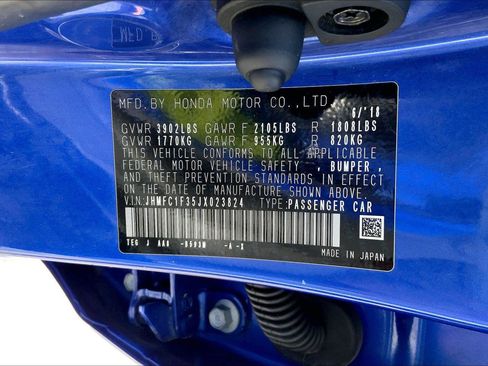 Used 2018 Honda Civic EX-T image 31