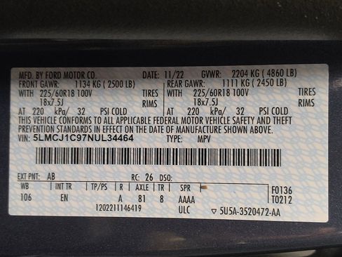 Used 2022 Lincoln Corsair FWD image 33