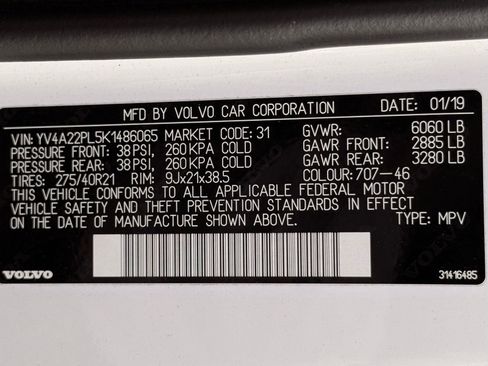 Used 2019 Volvo XC90 T6 Inscription w/ Protection Package Premier AWD/4WD image 65
