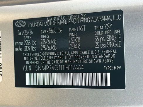 New 2026 Hyundai Santa Fe SEL FWD image 31