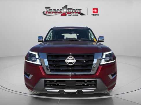 Used 2024 Nissan Armada Platinum w/ Captain's Chairs Package image 2