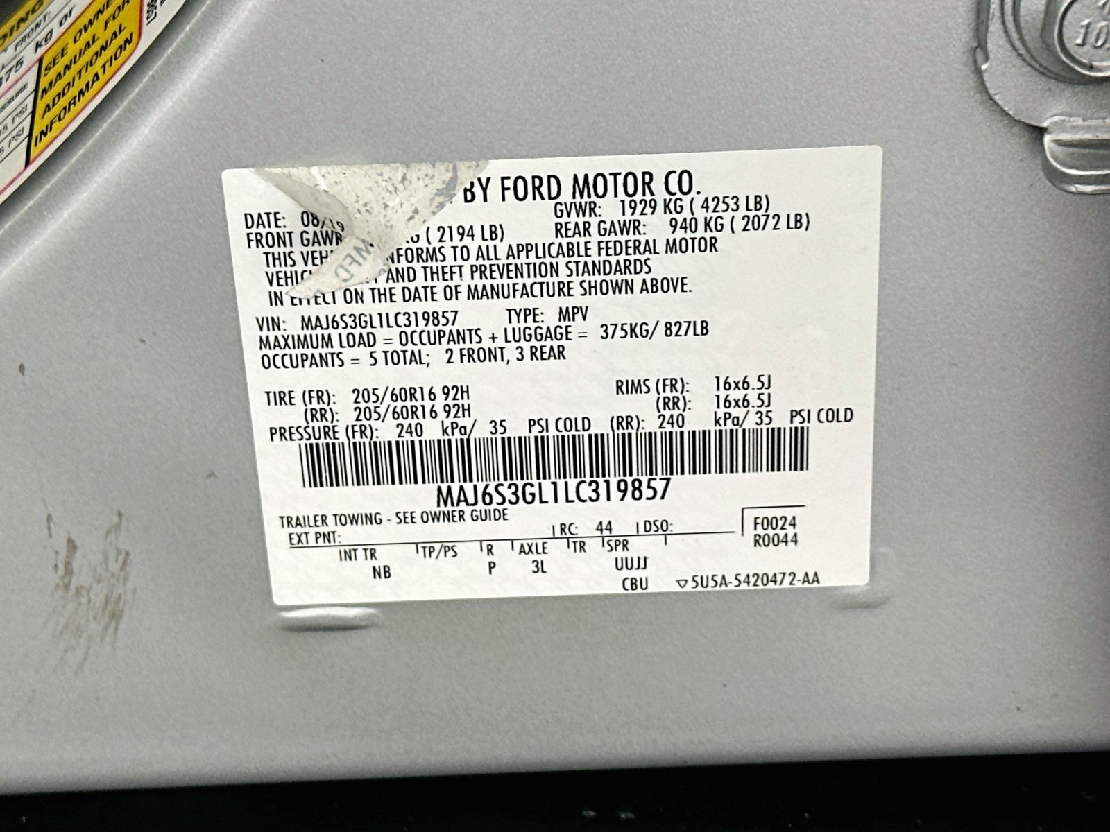 Used 2020 Ford EcoSport SE AWD/4WD image 31