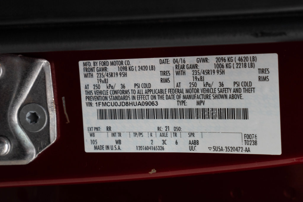Used 2017 Ford Escape Titanium FWD image 26