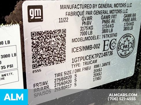 Used 2023 GMC Sierra 1500 Elevation image 30