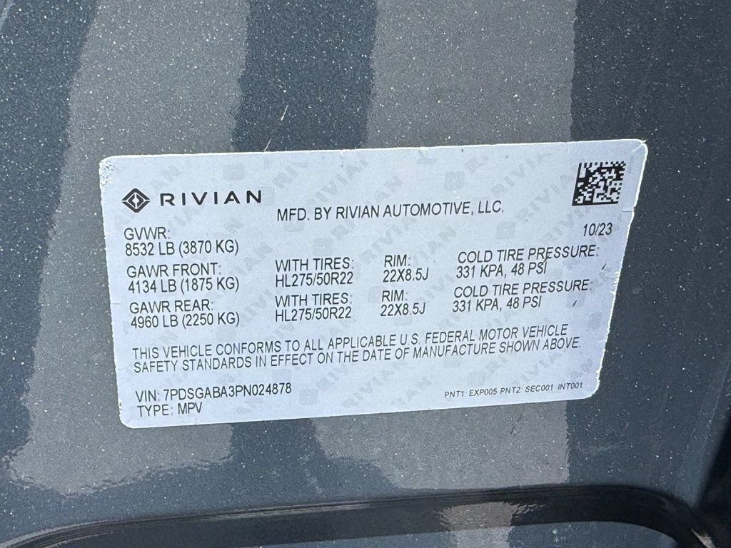 Used 2023 Rivian R1S Adventure Quad AWD/4WD image 48
