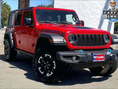 Used 2024 Jeep Wrangler Unlimited Rubicon 4xe AWD/4WD image 2