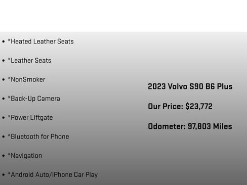 Used 2023 Volvo S90 B6 Plus AWD/4WD image 6