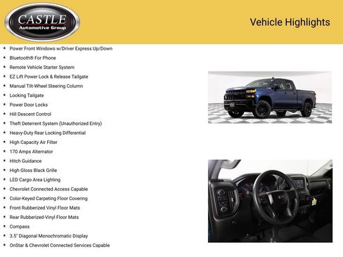 Certified 2020 Chevrolet Silverado 1500 Custom Trail Boss w/ Custom Convenience Package image 12