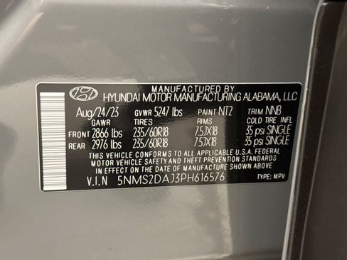 Used 2023 Hyundai Santa Fe SEL AWD/4WD image 24