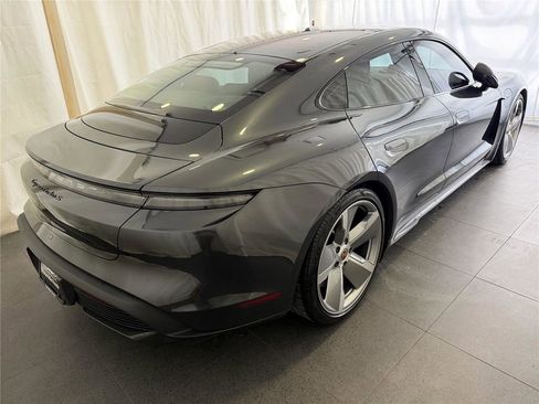 Certified 2021 Porsche Taycan Turbo S w/ Premium Package AWD/4WD image 9