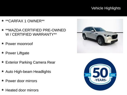 Used 2024 MAZDA CX-90 3.3 Turbo w/ Preferred Package AWD/4WD image 9