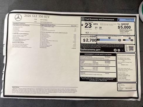 New 2026 Mercedes-Benz GLE 350 4MATIC image 9