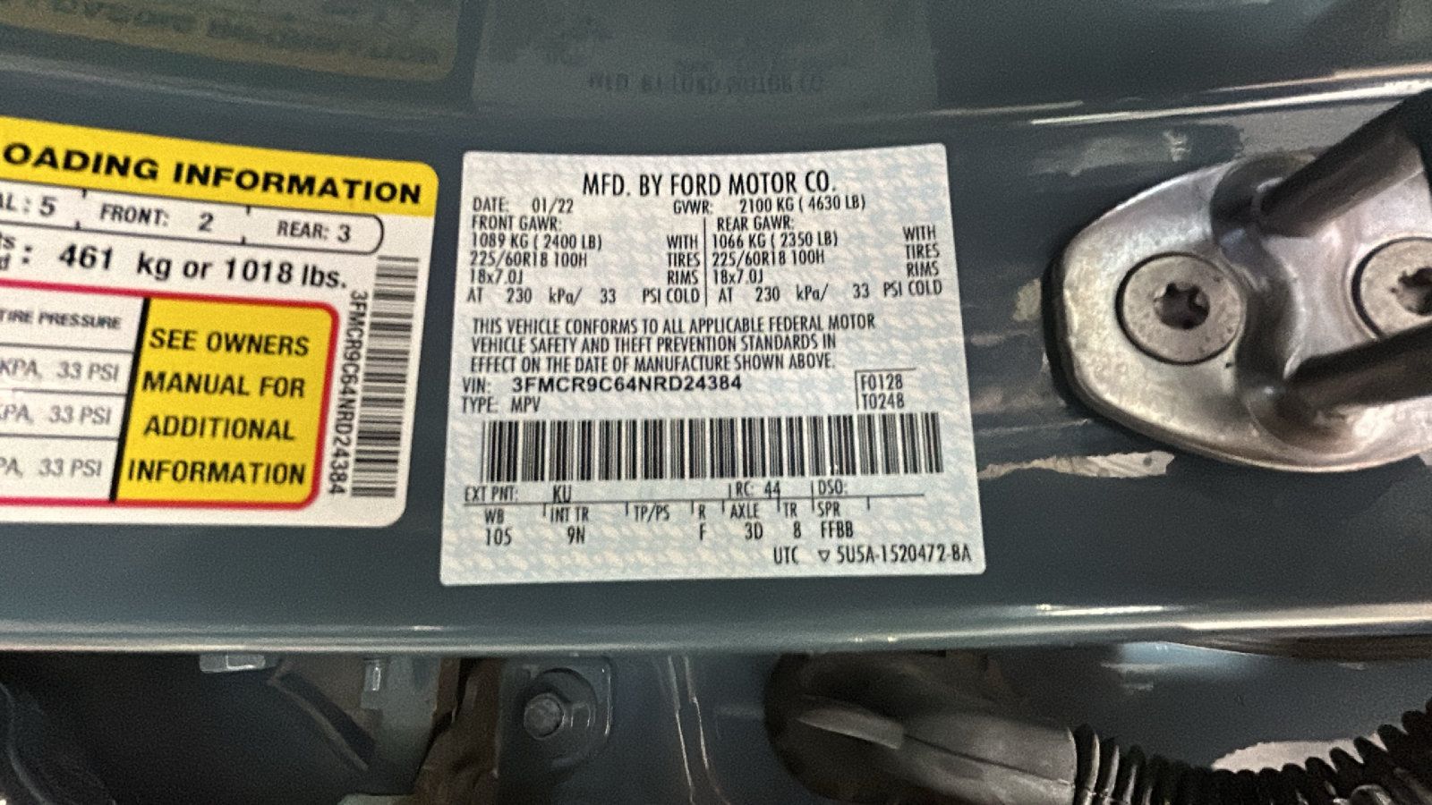 Used 2022 Ford Bronco Sport Outer Banks w/ Tech Package AWD/4WD image 11