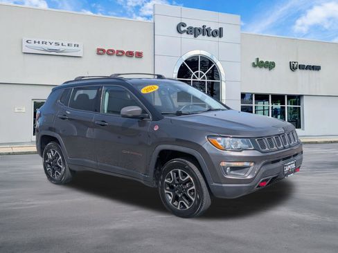 Used 2021 Jeep Compass Trailhawk AWD/4WD image 1