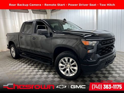 Certified 2023 Chevrolet Silverado 1500 Custom AWD/4WD image 1