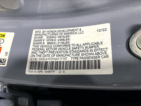 Used 2022 Honda Accord Sport image 32