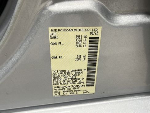 Used 2023 Nissan Altima 2.5 SV FWD image 25