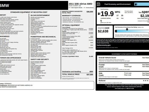 Used 2011 BMW 328i xDrive 328i xDrive Sedan 4D image 14
