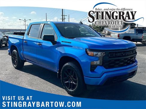 New 2026 Chevrolet Silverado 1500 Custom w/ LPO, Dark Essentials Package image 1