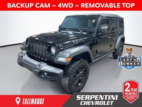 Used 2021 Jeep Wrangler Unlimited Sport AWD/4WD image 1