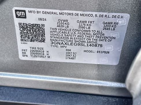 Used 2025 Chevrolet Equinox RS w/ Safety and Technology Package FWD image 22