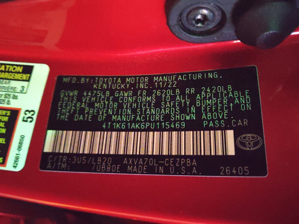 Used 2023 Toyota Camry XSE FWD image 33