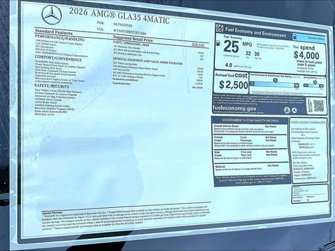 New 2026 Mercedes-Benz GLA 35 AMG AMG GLA 35 image 17