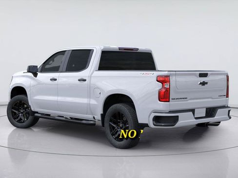 New 2026 Chevrolet Silverado 1500 Custom w/ Turbomax Blackout Package AWD/4WD image 3