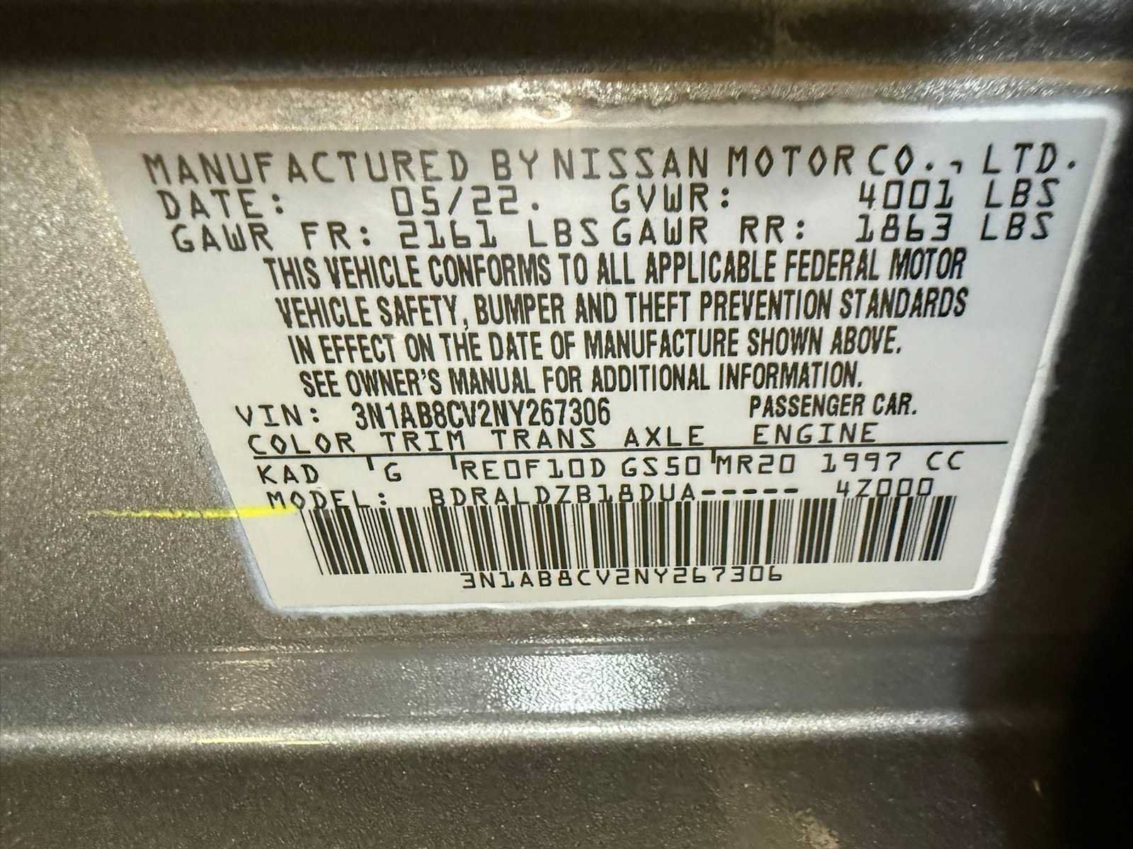 Used 2022 Nissan Sentra SV FWD image 37
