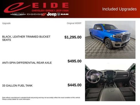 Used 2025 RAM 1500 Laramie AWD/4WD image 13