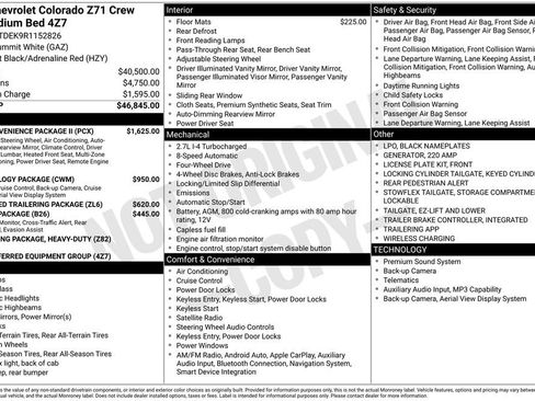 Certified 2024 Chevrolet Colorado Z71 w/ Z71 Convenience Package 2 AWD/4WD image 2