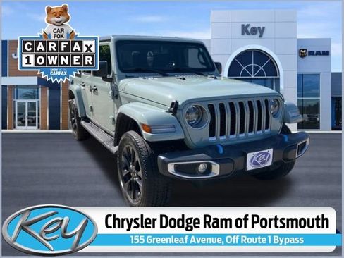 Used 2023 Jeep Wrangler Unlimited Sahara w/ Cold Weather Group AWD/4WD image 1