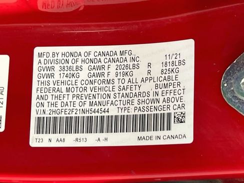 Used 2022 Honda Civic LX image 32