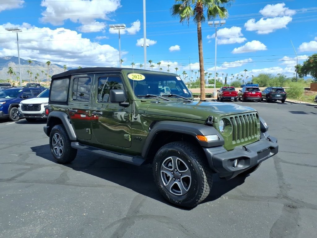 Used 2022 Jeep Wrangler Unlimited Sport AWD/4WD image 31