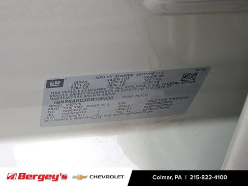 Used 2016 Chevrolet Tahoe LS w/ Max Trailering Package AWD/4WD image 27