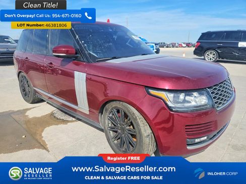 Used 2017 Land Rover Range Rover HSE AWD/4WD image 5
