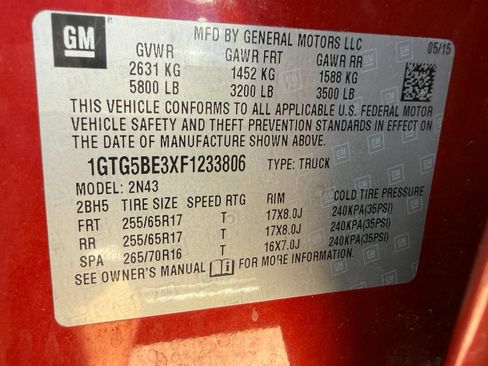 Used 2015 GMC Canyon SLE RWD image 43