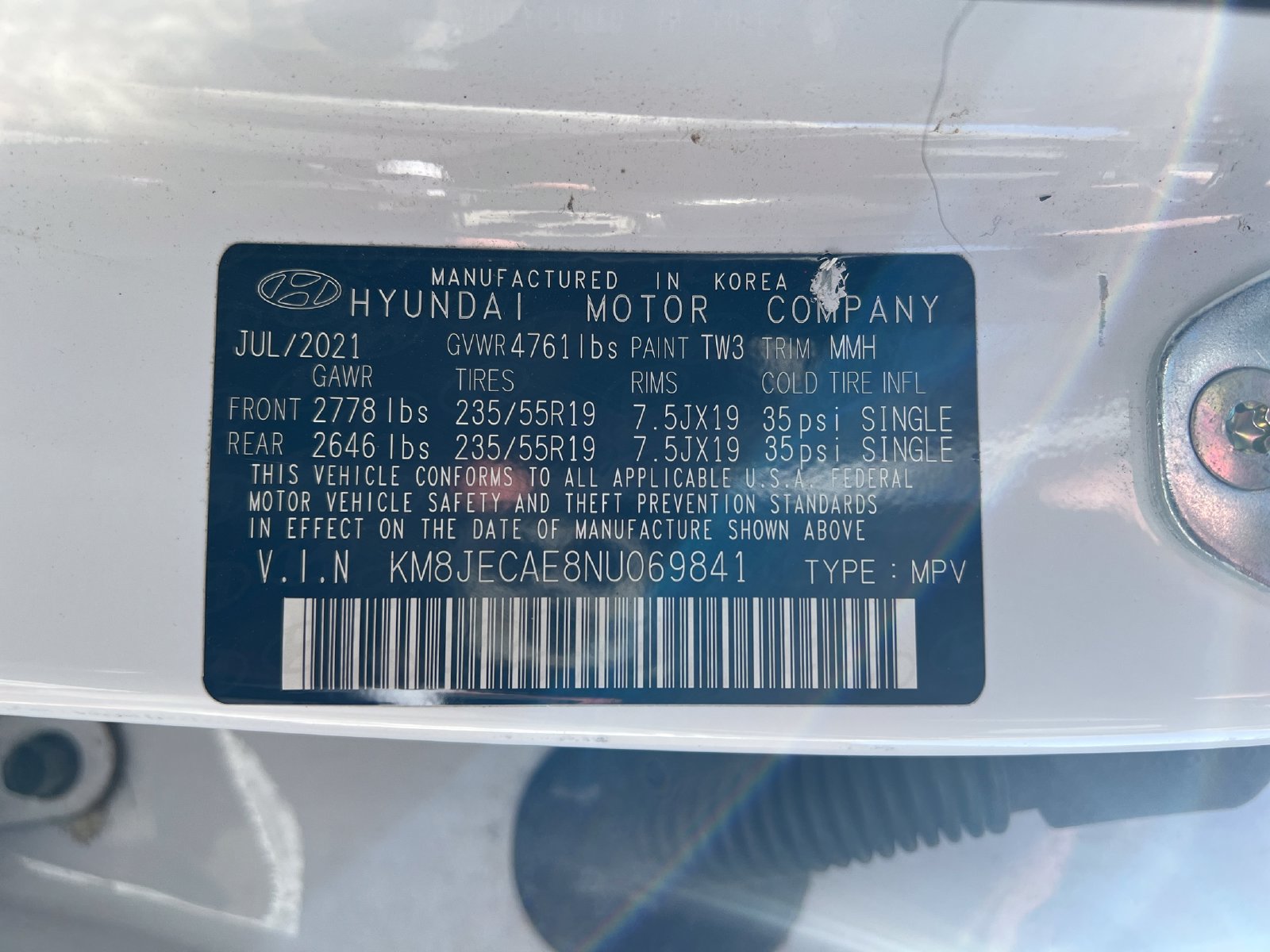 Used 2022 Hyundai Tucson Limited w/ Cargo Package AWD/4WD image 9