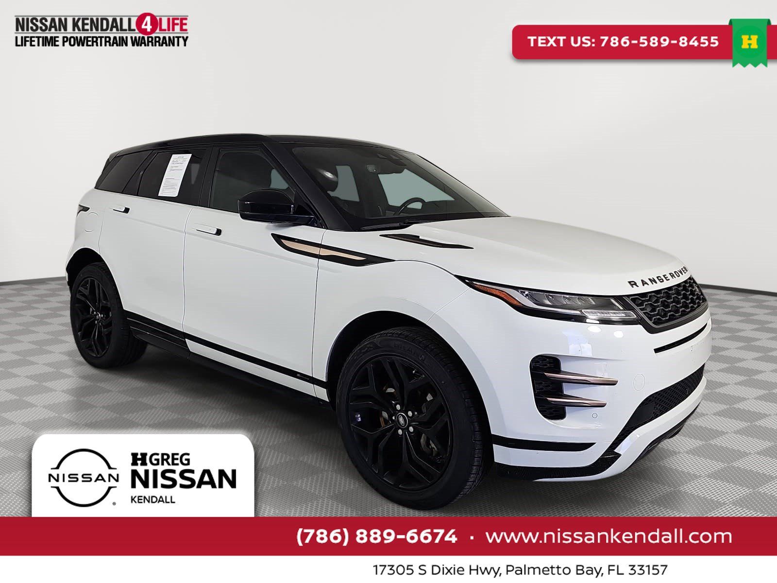 Used 2020 Land Rover Range Rover Evoque R-Dynamic S AWD/4WD image 1