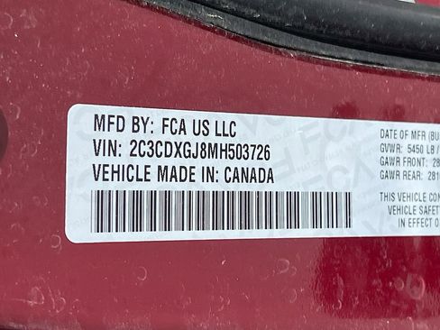 Used 2021 Dodge Charger Scat Pack w/ Navigation & Travel Group RWD image 32